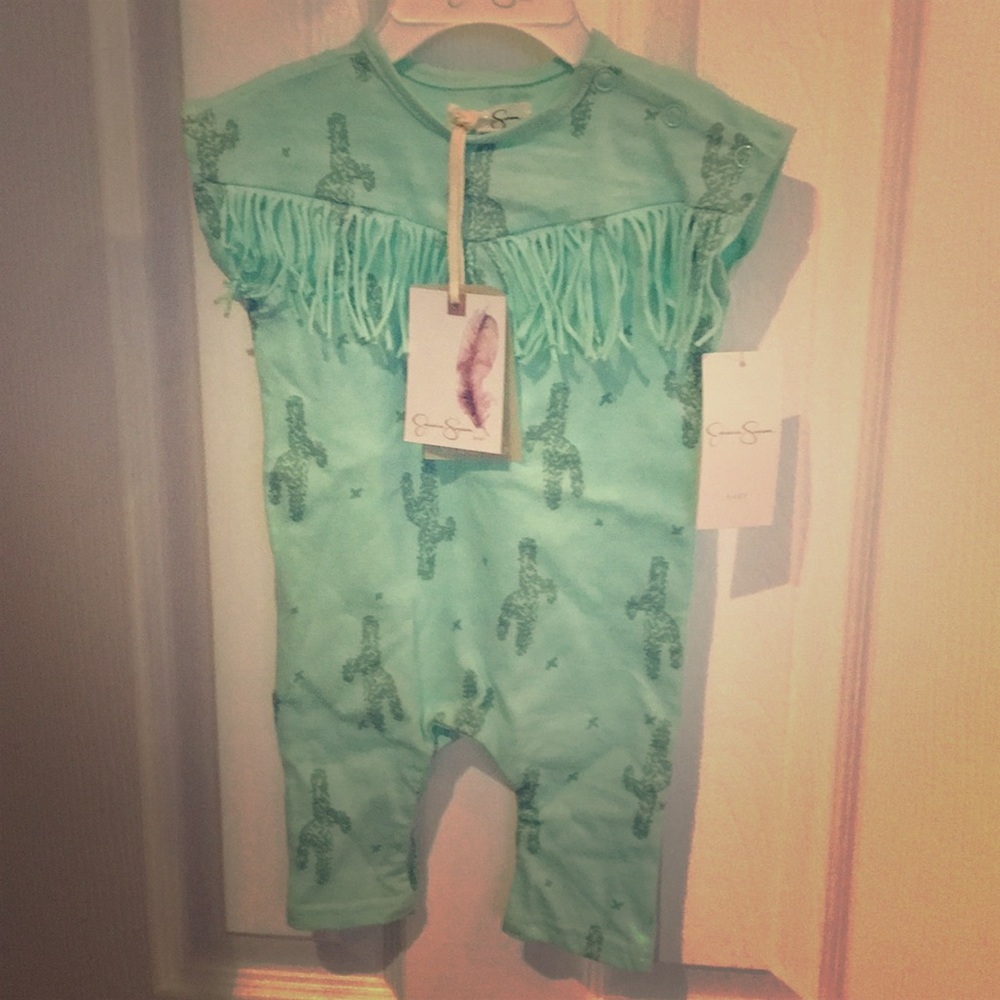 SOLD❣️Jessica Simpson NWT girl romper 🌵